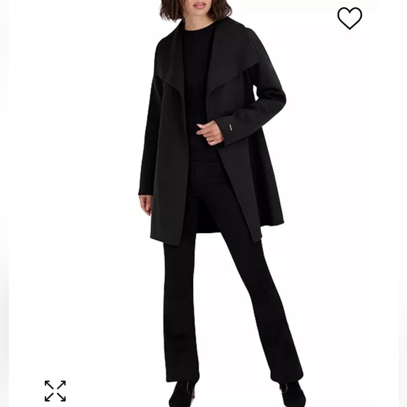 Tahari wrap coat - Picture 7 of 7